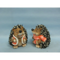 Hedgehog Forma Cerâmica Crafts (LOE2531-C9)